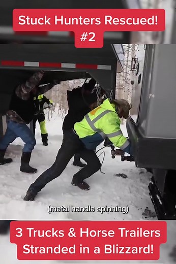 Stuck Hunters Rescued! - 3 Trucks & Horse Trailers Stranded in a Blizzard! #heavydsparks #heavydspark #heavydsparksvid #heavydsparksdieselbrothers #dieselbrothers #diesel #dieselmechanic #dieselpower #dieselpowergear #dieseltruck #dieseltrucks #dieselgang #dieselengine #heavyd #heavy #dave #truck #trucks #heavyvehicle #recovery #rescue #stuck #hunter #rescue #horsetrailer #stranded #blizzard