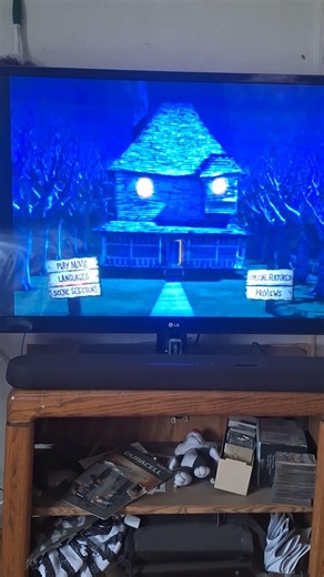 monster house 2006 Dvd Menu (20th Anniversary)
