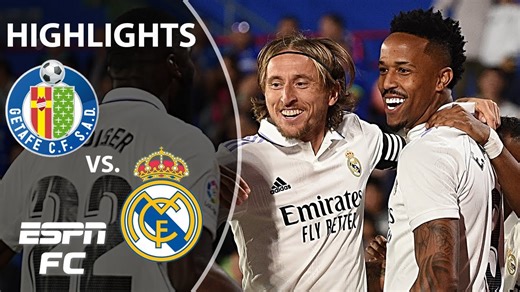 Getafe vs. Real Madrid | LaLiga Highlights | ESPN FC