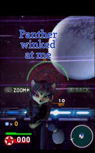 Krystal talks about Panther #starfox #nintendo #starfoxassault