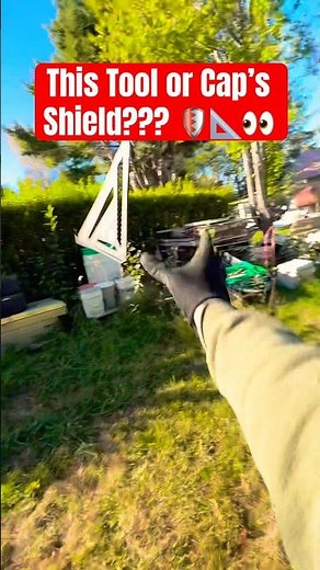 Giant Speed Square Is Like Captain Americas Shield! #shorts #captainamerica #tools #satisfying #mcu