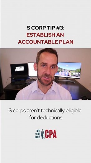 S CORP TIP #3: ACCOUNTABLE PLAN