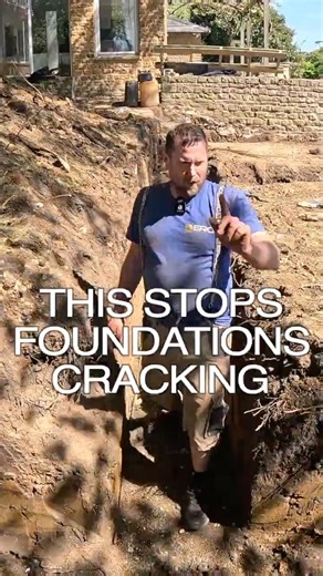 THIS STOPS FOUNDATIONS CRACKING