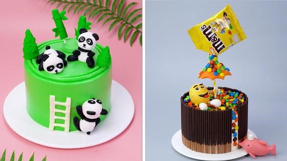 How to Make a Panda Cake and a Candy Pool Cake