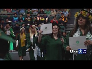UH Manoa graduates celebrated in mid-year commencement ceremony
