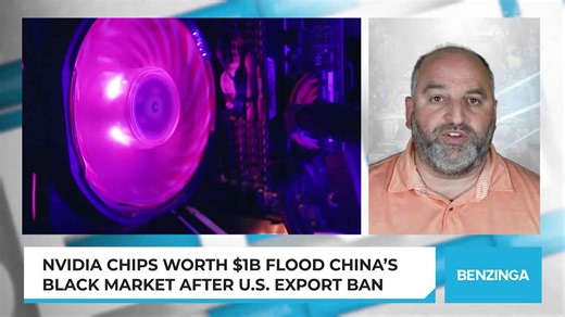 Nvidia Chips Worth $1B Flood China’s Black Market After U.S. Export Ban