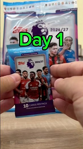 Day 1 | Opening Topps Premier League 2026/27 Flagship Edition Until I Hit An Auto! #Topps #football
