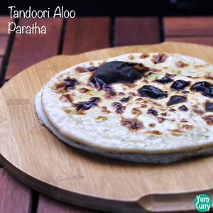 900K views · 3.4K reactions | TANDOORI ALOO PARATHA | Dhaba Style More recipes - https://goo.gl/wXGkRh Subscribe on YOUTUBE - https://goo.gl/HZkxCk | Yum Curry | Facebook