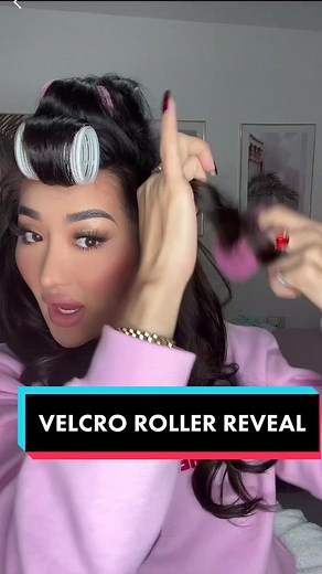 Big Voluminous Hair Velcro Roller Tutorial