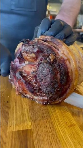 Porchetta PERFECTION 🔥 #bbq #traegergrills