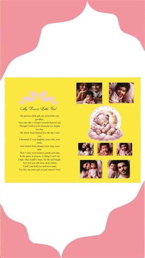 Editable Memorial & Funeral Program Templates in Canva | Little Angel Keepsakes