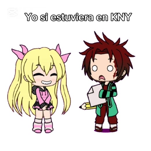 Yo si estuviera en KNY 😗 #gacha #demonslayer #kimetsunoyaiba