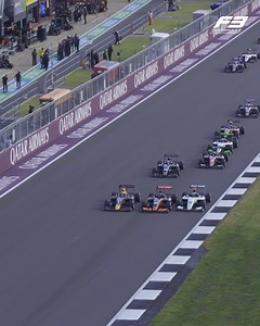 34K views · 337 reactions | Three wide into turn 1?!  An outrageous start to today's Sprint  | FIA Formula 3 | Facebook
