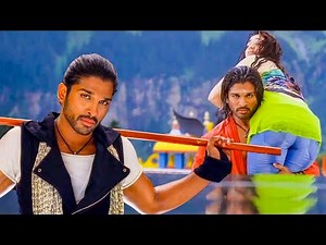 ഈശ്വര വിശ്വാസം ഇല്ലാത്ത കുട്ടിയാണ് | Badrinath | Malayalam Dubbed | Allu Arjun | action scene