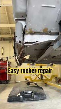 Rocker panel replacement #restoration #fyp #truck #chevy #blazer #automotive #diy #cartok #gm