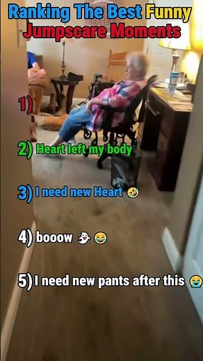 Ranking The Best Funny Jumpscare Moments😂| #shorts