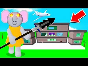 ROBLOX PIGGY ELLY'S AIRPORT MAP! (Piggy Build Mode)
