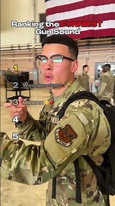 Ranking the FUNNIEST Gun sound 😂