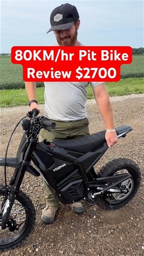 Why everyone is talking about this $2700 pit bike #trending #moto #Yozma