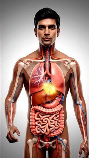 What Happens When You Eat Fish? 🐟🧠 (3D Animation) #Shorts