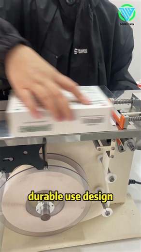 Semi-auto labeling machine: efficient, accurate, easy operation #production �ficientPackaging