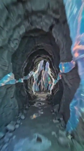 Opal Cavern Looks Like Another Planet
