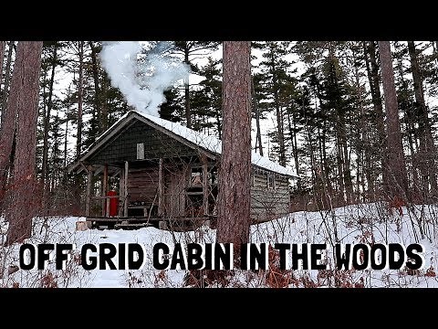 Hike-In to Old Off-Grid Ranger Cabin (Nova Scotia, Canada)