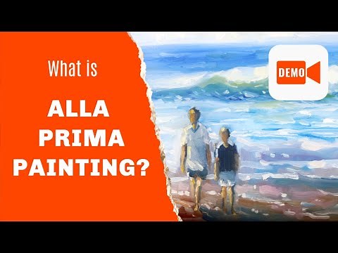 What is Alla Prima Painting? (Demonstration) 🎨