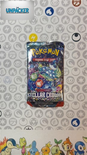 I Opened A STELLAR CROWN Boosterpack👀🤩 #pokémon #Pokemon