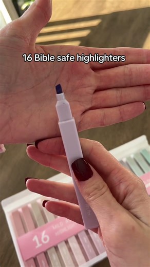 The Most Satisfying Bible Highlighters #highlighters #mrpen #biblehighlighters #biblejournaling