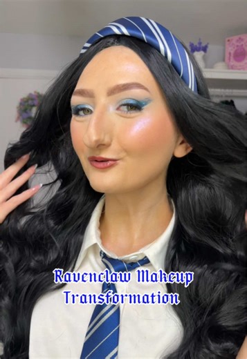 Ravenclaw Makeup Transformation in Hogwarts Series