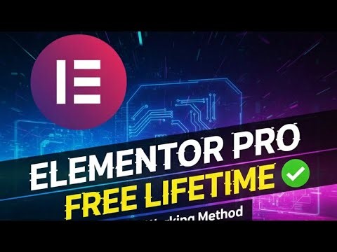Elementor Pro Free Lifetime | Legal & Safe Method (2025)