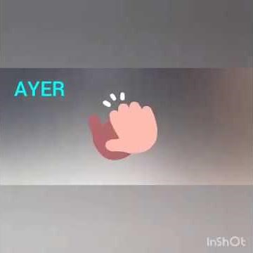 Ayer, hoy y mañana para niños.