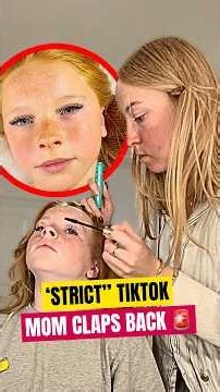 ‘Strict” TikTok Mom Claps Back 🚨 #shorts #LottieWeaver #nepobaby