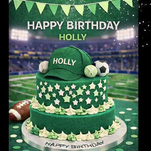 Happy Birthday Holly Send a Video Message Instantly via WhatsApp