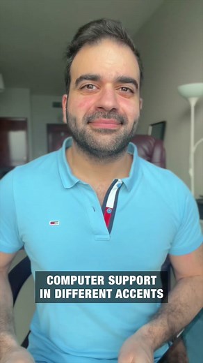 Computer Support in Different Accents