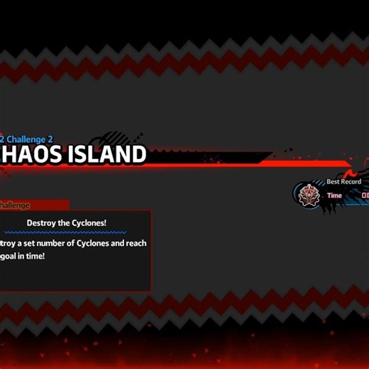 Chaos Island: ACT 2 Challenge 2 [Destroy the Cyclones!] [S Rank] [No Damage] #SonictheHedgehog