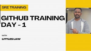 Start Your SRE Transformation Journey with GitHub | Step-by-Step Guide #SRE #SRETraining | Vasanth Shanmugam