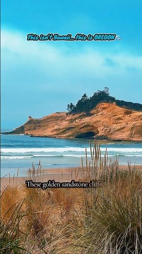 This Oregon Beach Looks Unreal 😳🌊 | Cape Kiwanda #oregon #ocean #sanddunes #surfing #beautiful