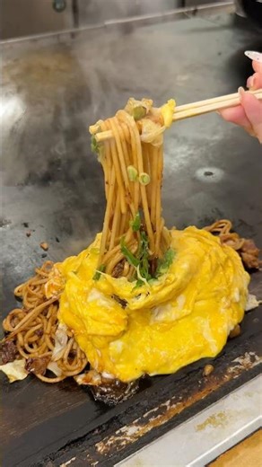 Omelette Yakisoba #たもグルメ #japanesefood