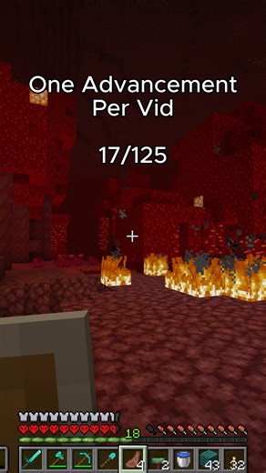 Advancement 17/125 - A Terrible Fortress #minecraft #gaming #challenge | minecraft