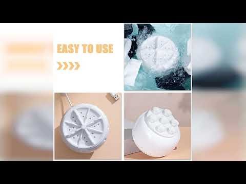 Review: BESPORTBLE 2pcs Portable Turbo Washing Machine Mini Automatic Washer for Travel Rv Hom...