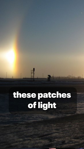 SUN DOGS: Have you ever seen this super cool colorful effect around the sun? Storm Team meteorologist @joannefox5 explains how ice crystals inside cirrus clouds bring us beautiful sun dogs ☀️ 🐕 🌈 If you like this you’ll love our #foxlocal streaming TV app where you can find more interesting weather videos plus daily forecasts. | FOX 5 Atlanta