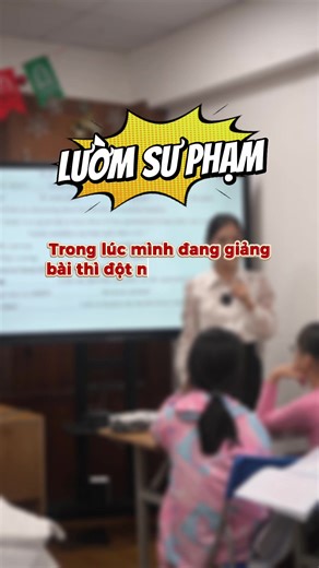 “Mặt nạ SƯ PHẠM bất đắc dĩ” Dạy nhiều cũng có lúc mình cáu nhưng nếu dạy lâu năm sẽ có cách xử lý các tình huống điềm tĩnh hơn. Dĩ nhiên có lúc cũng khó nói nhưng hầu như sẽ bình tĩnh thay vì gào lên để quản lớp. Thay vì rát họng thì luyện cơ mắt thấy đỡ vất vả hơn 😅 #xuhuongreels #OnThiChuyenCap #xaydungthuonghieucanhan #daotaogiaovien #loptienganhcoyen