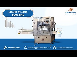 Automatic Liquid Filling Machine - 6-Head Servo Based