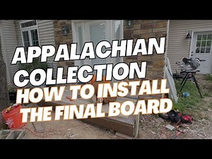 How to Install the Final Deck Boards on a Stone Deck | Tanzite Stonedecks Appalachian Collection