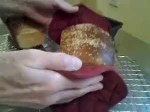 Home made 10 grain bread from wood stove