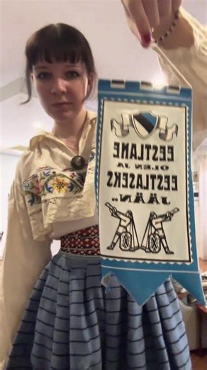Nana's Beautiful Estonian Traditional Outfit Discovery