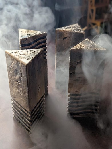 Fifth Element Stones (full Set) | Full Size or Desktop Version | Movie Prop | 3D Printed | Textured | Detailed Replica - Etsy UK