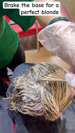 Break the Base to Platinum Blonde ✨ Full Transformation